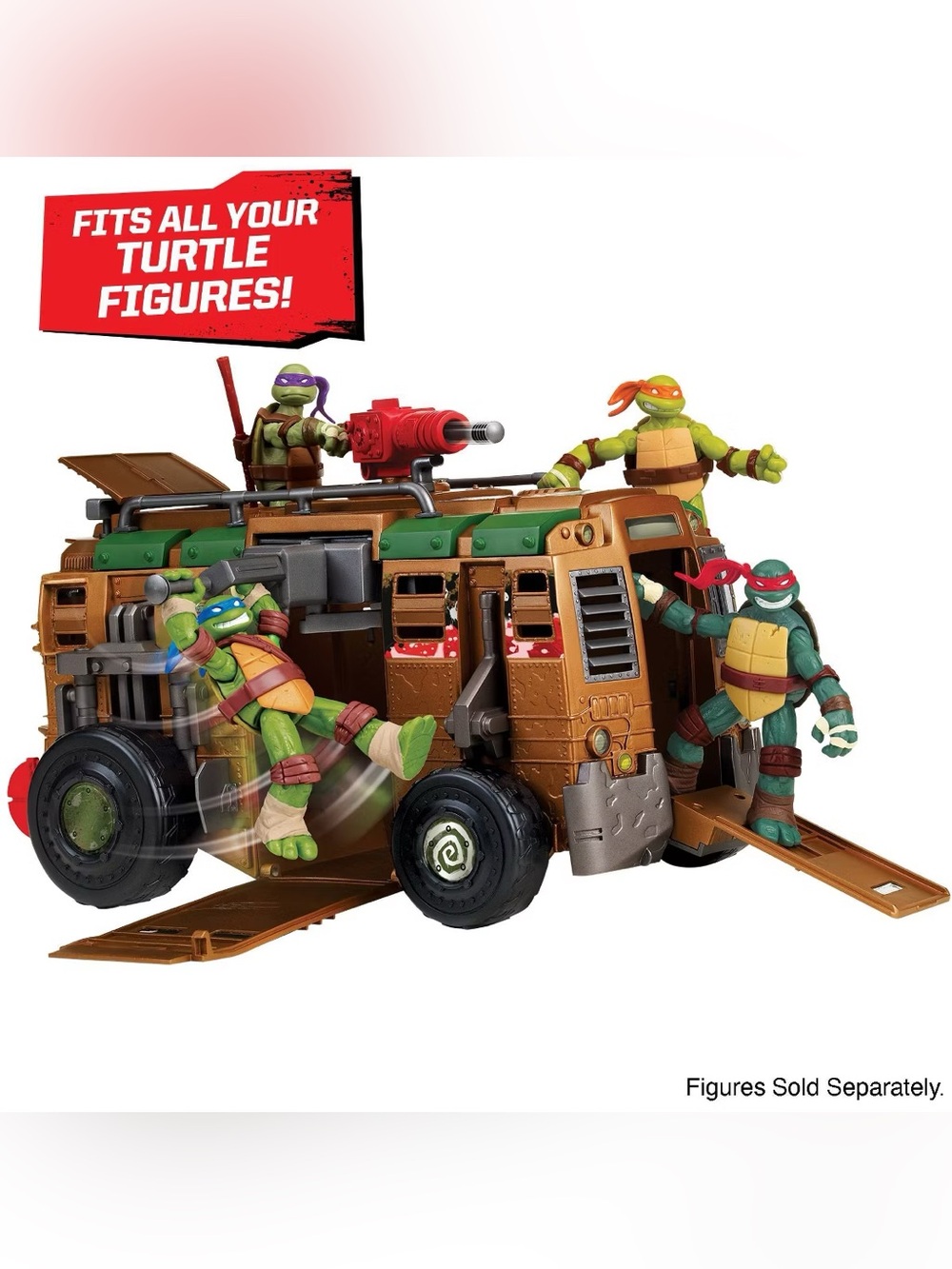 Teenage Mutant Ninja Turtles SHELL RAISER Armored Tank Playmates